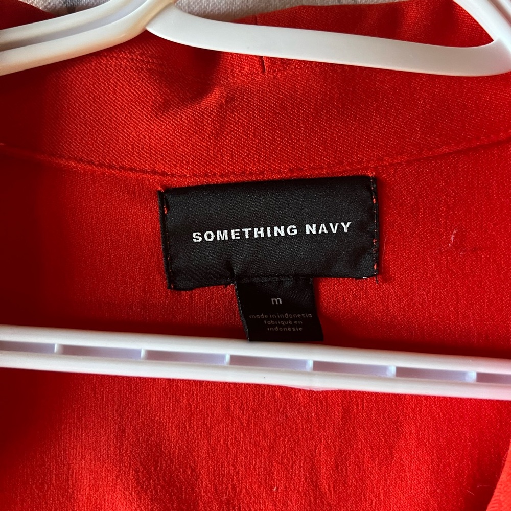 Something Navy beautiful red jacket with tags